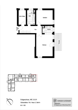 Grundriss  - Wohnpark Koenigsheide