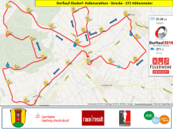 Dorflauf Ebsdorf- Halbmarathon - Strecke