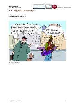 M 01.09 Karikaturenrallye