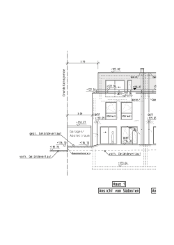 Haus 1 - 7c - Ansicht von S&uuml;dosten