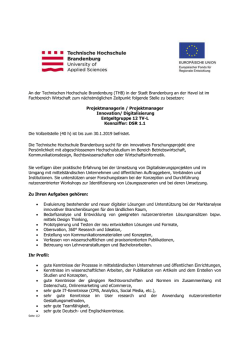 DSR1.1 - Technische Hochschule Brandenburg