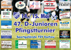 A4-Pfingstturnierplakat im PDF