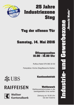 Industriefest Gewerbezone Steg