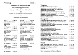 Menüvorschau - Restaurant zur Linde Kyburg