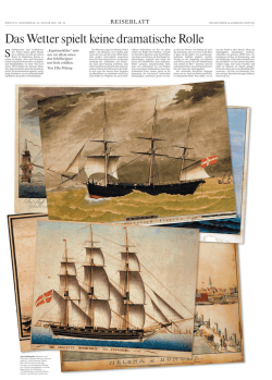 historischer Schiffsbilder - D&uuml;rr