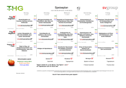 Speiseplan THG KW19 - Eltern des THG Schopfheim
