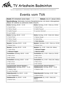 Helferliste 2016