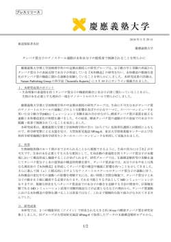 プレスリリース全文