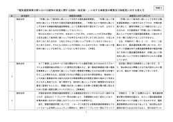 「電気通信事業分野における競争の促進に関する指針（改定案）」に対する