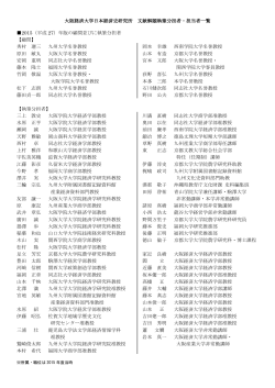 2015年度 - 大阪経済大学