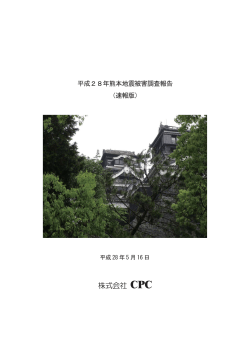 pdf 平成28年熊本地震被害調査報告【速報版】