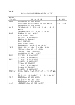 別表第2.