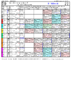 9R 夏木立賞 競馬新聞PDF