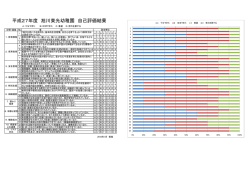 平成27年度自己評価について