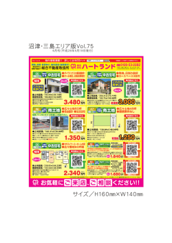 ポスティング開始   ゼンリン不動産MAP沼津・三島版平成