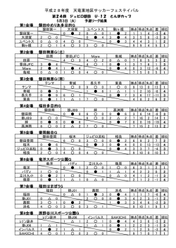 平成28年度 天竜東地区サッカーフェステイバル
