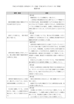 （平成 28 年 4 月 28 日（木）開催）