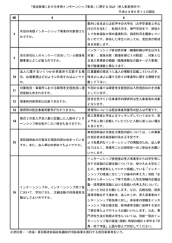 別紙2 受入事業者向けQ＆A(追加）（98KB）