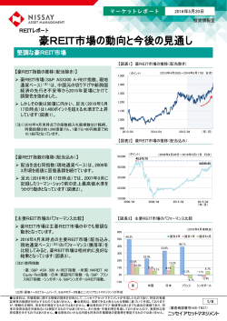 16.05.20 REITレポート「豪REIT市場の動向と今後の見通し」