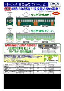 阪堺電車モ 161形 163号車 旧南海色