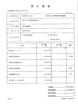 開札調書H280516 (ファイル名：kaisatu_H280516 サイズ：1.85MB)