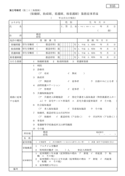（保健師、助産師、看護師、准看護師）業務従事者届 別添