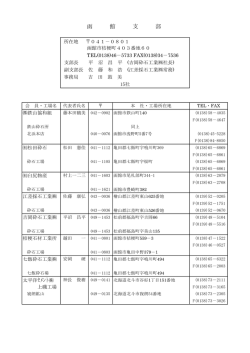 太平洋ｾﾒﾝﾄ   函 館 支 部