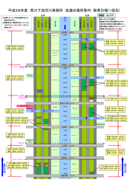 （笹目橋～西新井橋）堤防除草予定[PDF：100KB]