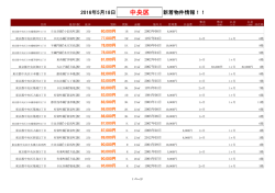 中央区新着物件リスト