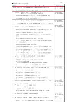 参考2－全国各地で実施される主な行事（PDF 82KB）