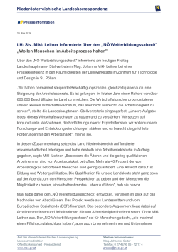 Seite als PDF speichern - Das Land Niederösterreich