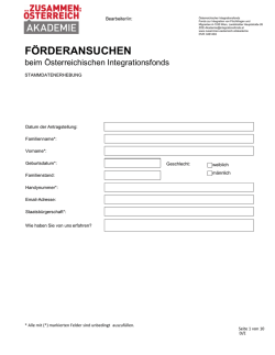 gleich bewerben! - &Ouml;sterreichischer Integrationsfonds