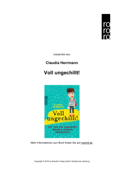 Voll ungechillt! - Rowohlt Theaterverlag