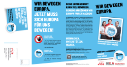 vida-Folder FAIR TRANSPORT EUROPE (pdf, )
