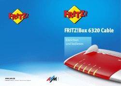 Handbuch FRITZ!Box 6320 Cable