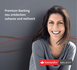 Premium-Banking neu entdecken: zuhause und