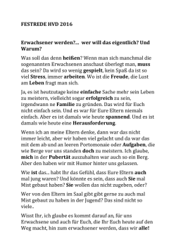 Festrede v. Stephan Wapenhans