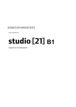 DownloadEinstufungstest zu B1