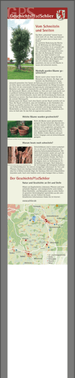 GPS Schneitelbäume - dorf - leben - gestalten