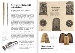 3 4 >>> inkS : Nähnade auS Knochen, Magdaléni an