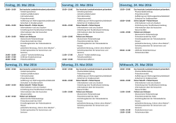 Programmflyer - Polizei Hessen