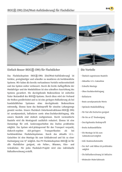 IROC_OW3_Datenblatt_de - B & K Solare Zukunft
