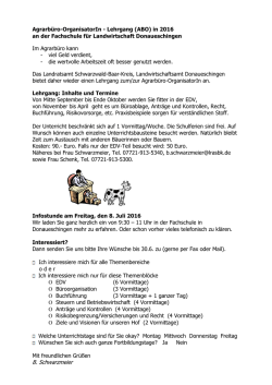 Informationen zum ABO