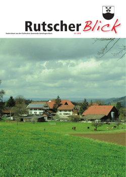 Rutscherblick April 2016 - Uesslingen-Buch