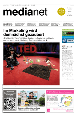 Im Marketing wird demn&auml;chst gezaubert
