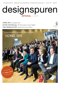 Eindrücke 2015 - Design Preis Braunschweig
