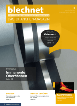 blechnet 2/2016 - Vogel Business Media