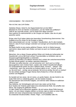 Hier ist Uriel, das Licht Gottes