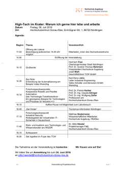 High-Tech im Krater: Warum ich gerne hier lebe und arbeite
