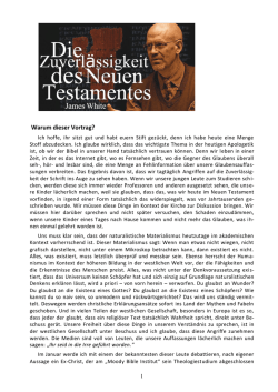 Ist die Bibel verf&auml;lscht?